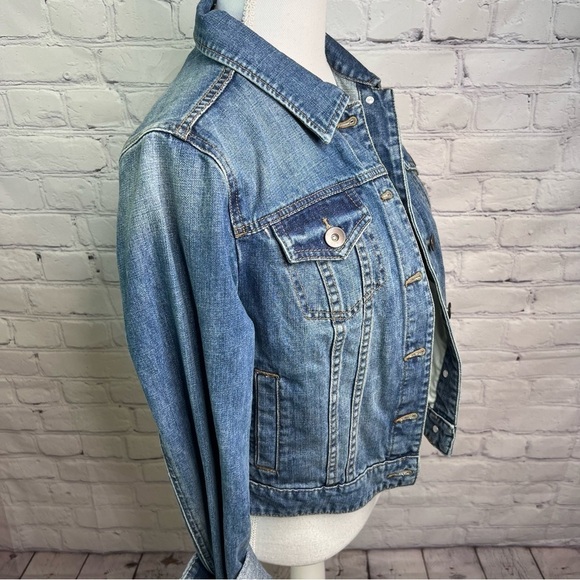 JCP Denim Jacket Medium - Picture 2 of 6